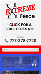 Mobile Screenshot of extreme-fence.com